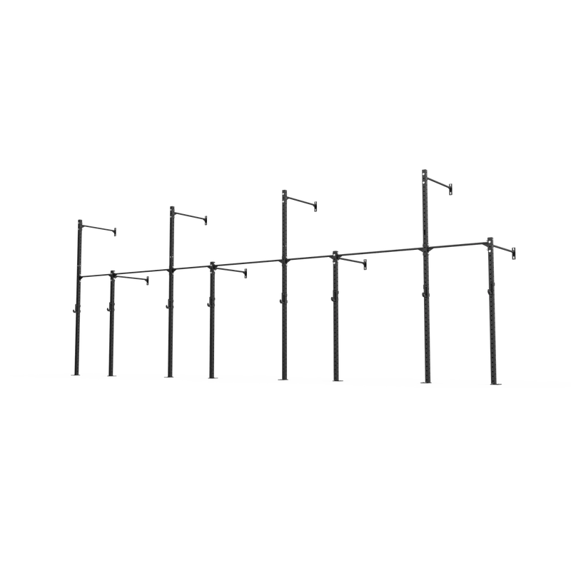 3 Series Wall Mounted High Low Rig 4 Bay