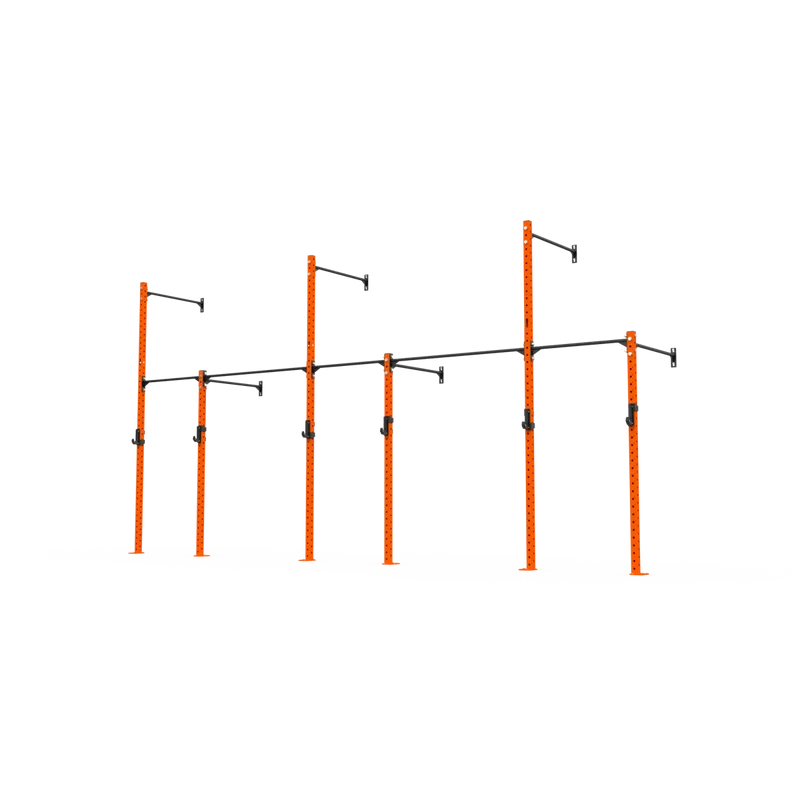 3 Series Wall Mounted High Low Rig 3 Bay