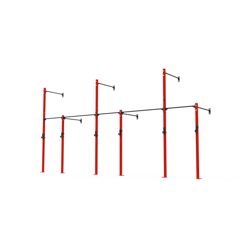 3 Series Wall Mounted High Low Rig 3 Bay