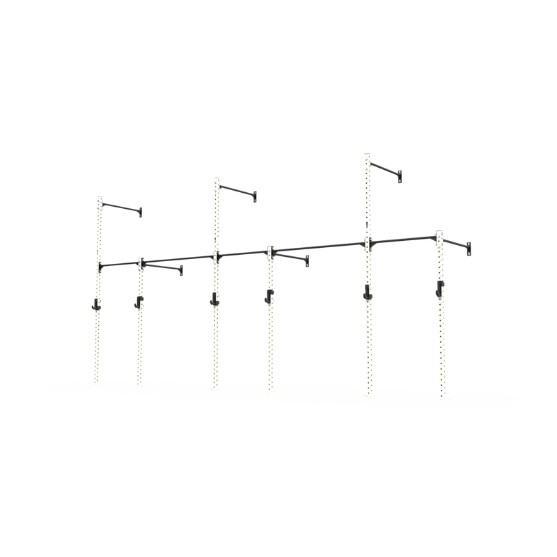 3 Series Wall Mounted High Low Rig 3 Bay