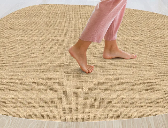 Tapis vinyle - Fibre naturelle