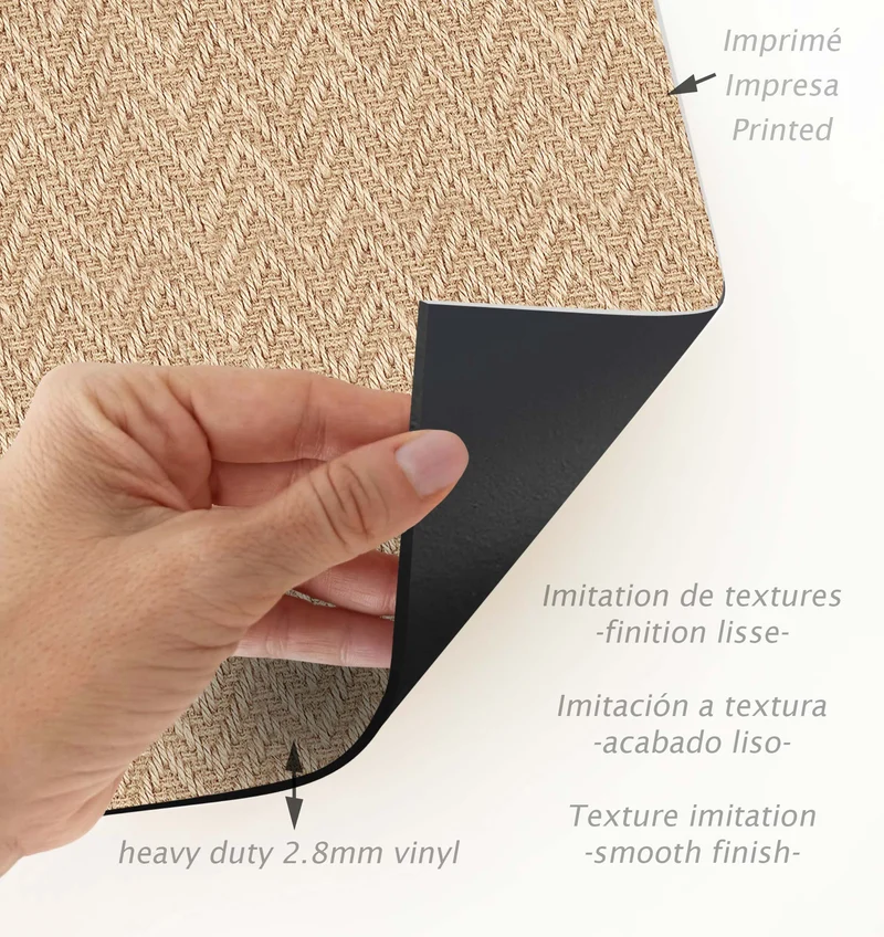 Tapis en vinyle pour intérieur / extérieur – Christopher