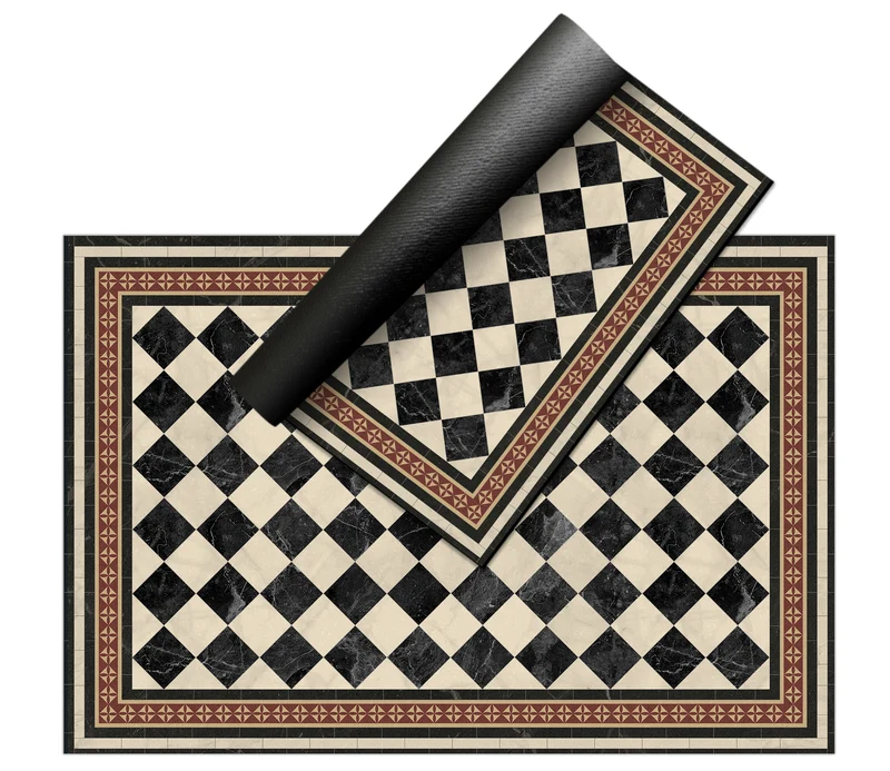 Tapis en vinyle pour intérieur / extérieur - Formes fibres naturelles