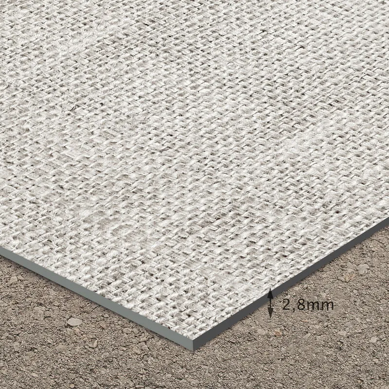 Tapis en vinyle pour intérieur / extérieur - Formes texture raphia