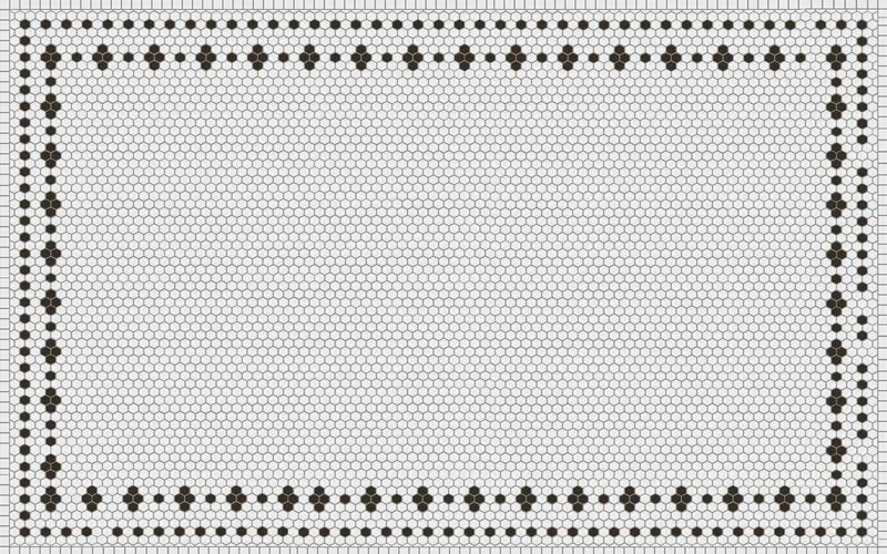 Tapis adhésif en vinyle pour intérieur / extérieur - Marie