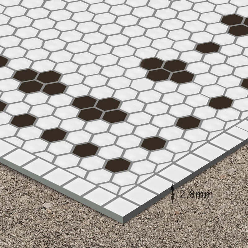 Tapis adhésif en vinyle pour intérieur / extérieur - Marie