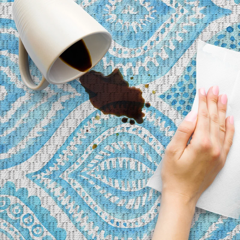 Tapis en vinyle pour intérieur / extérieur - Aqua