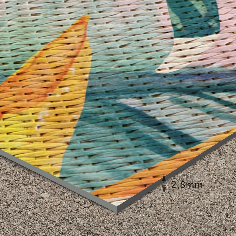 Tapis en vinyle pour intérieur / extérieur - Oiseaux de paradis