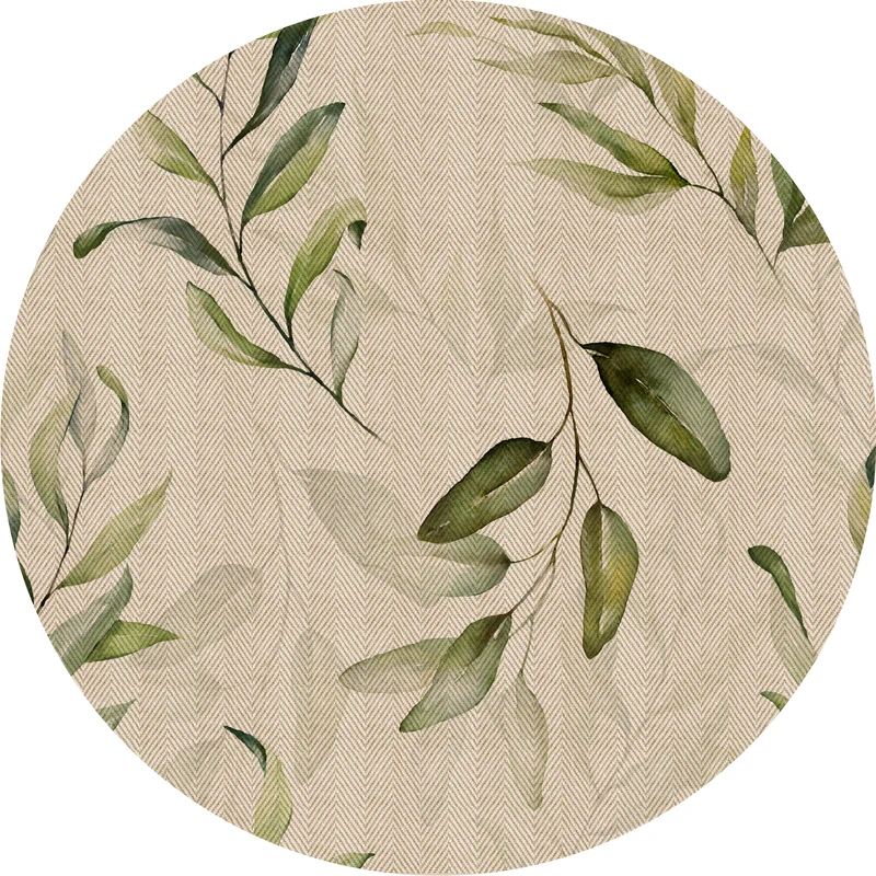 Tapis en vinyle pour intérieur / extérieur - Jardín français