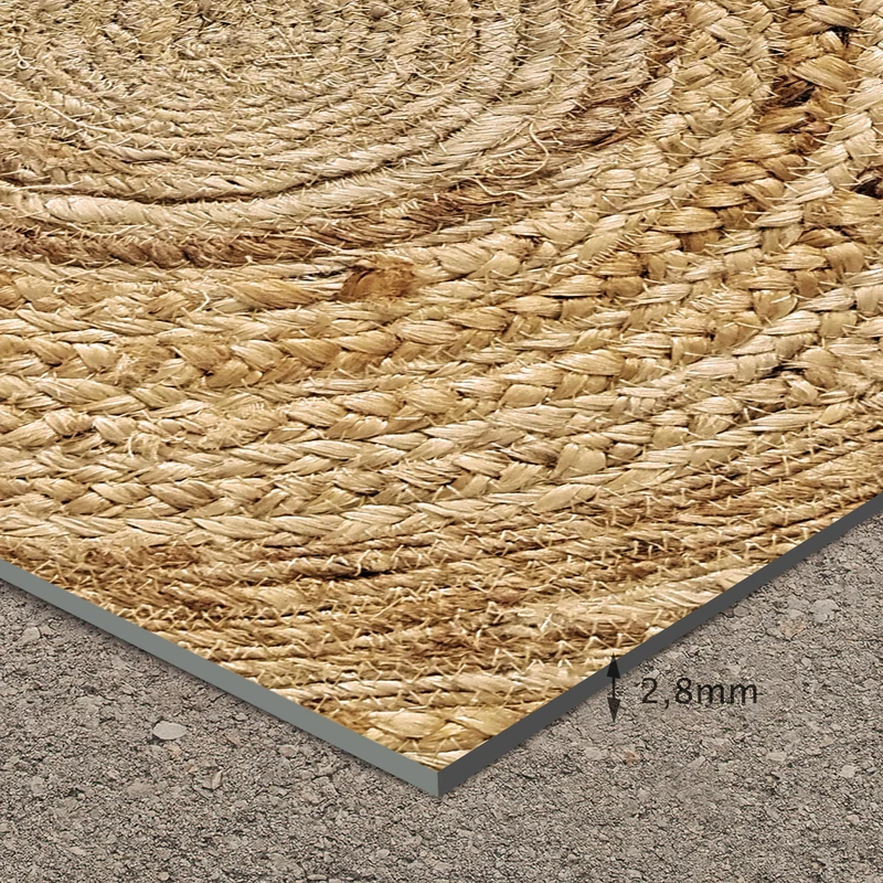 Tapis en pour intérieur / extérieur - Carthagène corail