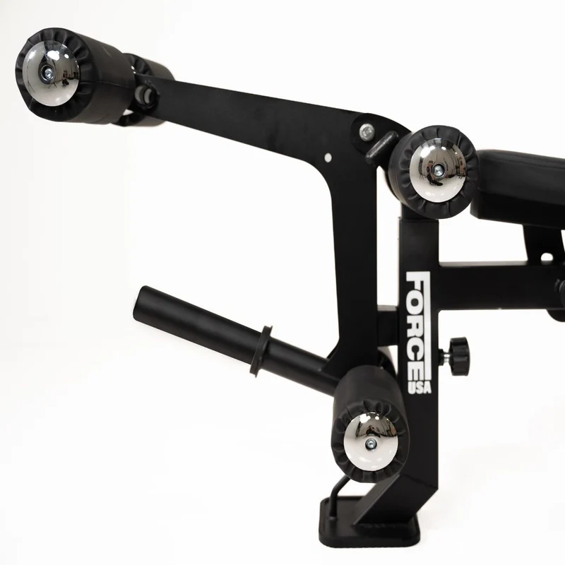 Force USA MyBench V2 - Banc Réglable avec Pupitre de Biceps et Extension de Jambes