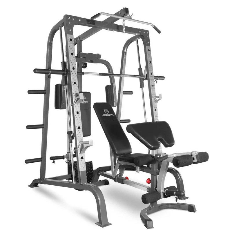 Multipower - Smith Machine Avec Poulie Haute et Basse