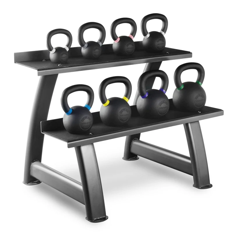 Set Kettlebells 4-24KG + Rack
