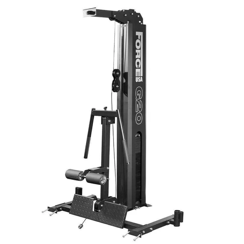 Machine Multifonctionnelle G20 V2 Pro All-In-One Trainer - Smith Machine, Functional Trainer, Power Rack, Vertical Leg Press et Lat and Row Station