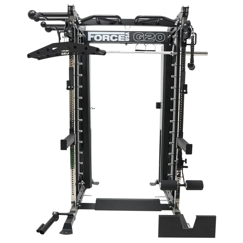 Entraîneur tout-en-un G20 V2 Pro™ - Machine Smith Multipuissance, double poulie et presse verticale