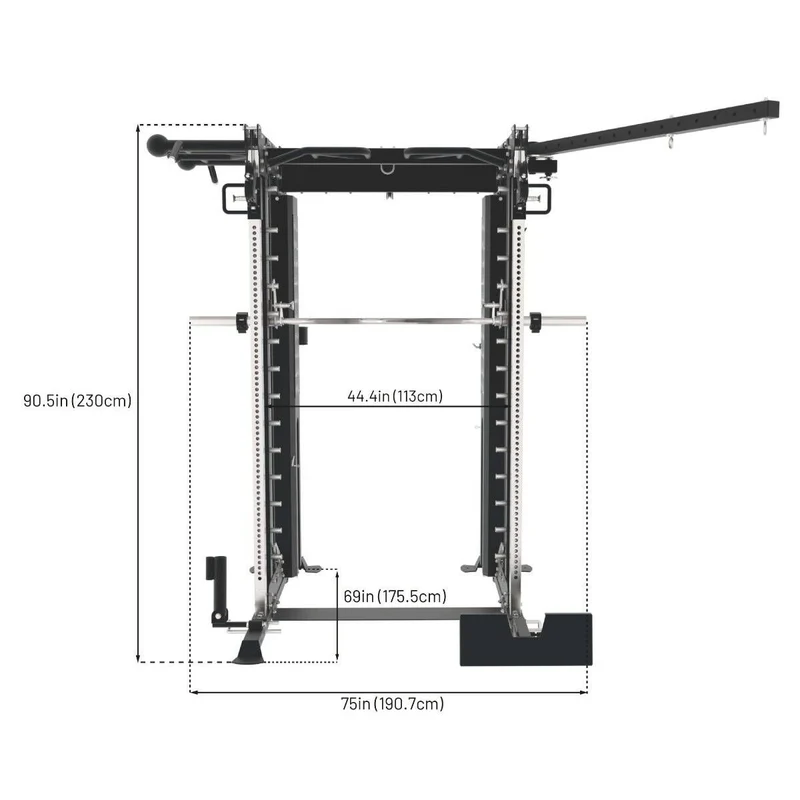 Entraîneur tout-en-un G20 V2 Pro™ - Machine Smith Multipuissance, double poulie et presse verticale