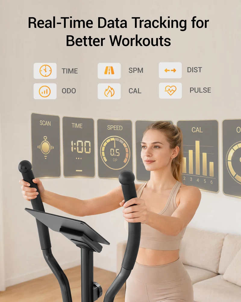 Umay ET30 Hyper-Quiet Magnetic Elliptical Machine