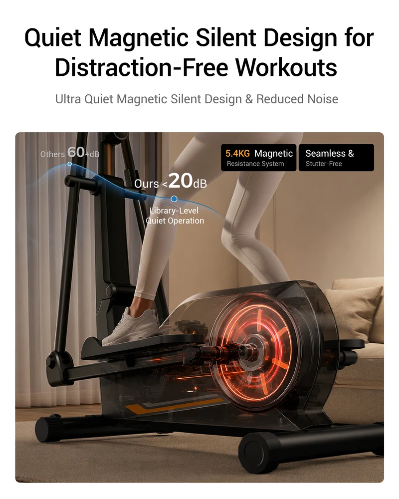 Umay ET30 Hyper-Quiet Magnetic Elliptical Machine
