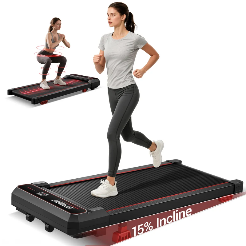 Umay U19 3-in-1 Vibration Walking Pad with 15% Incline & 8 KM/H