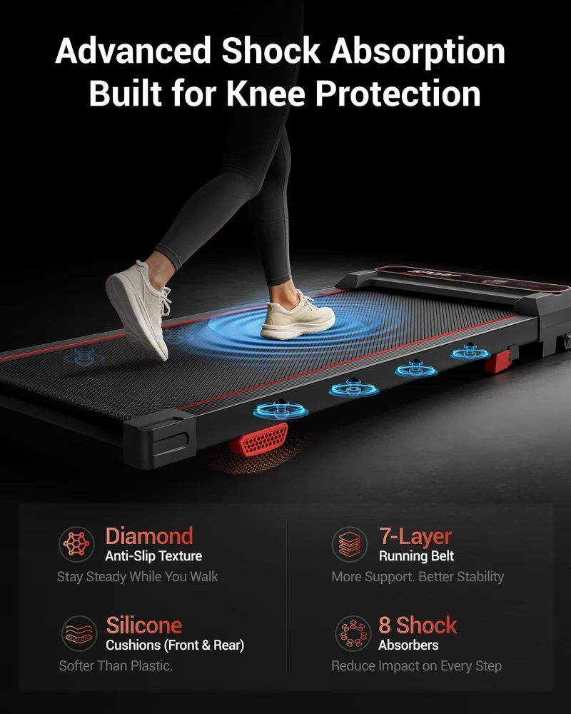 Umay U19 3-in-1 Vibration Walking Pad with 15% Incline & 8 KM/H