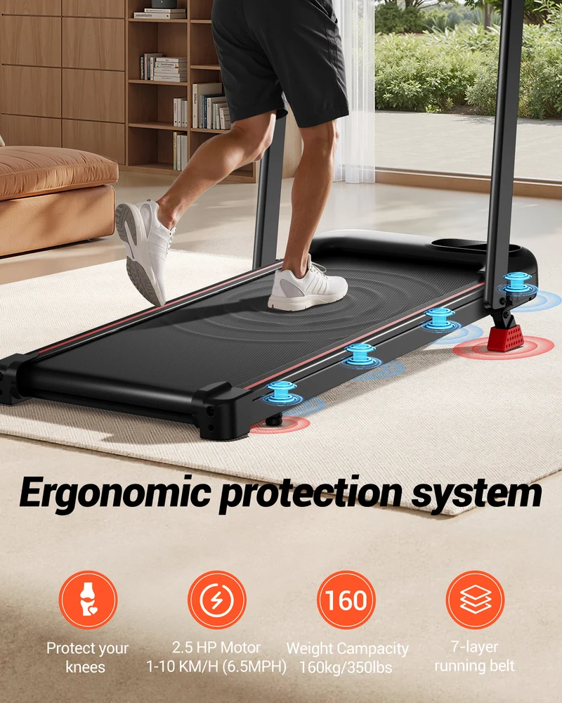 Umay U20F Folding 3-in-1 Walking Pad with 10%/15% Incline 1-10 km/h