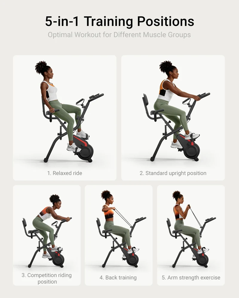Umay CBX 5-in-1 Home Exercise X-Bike