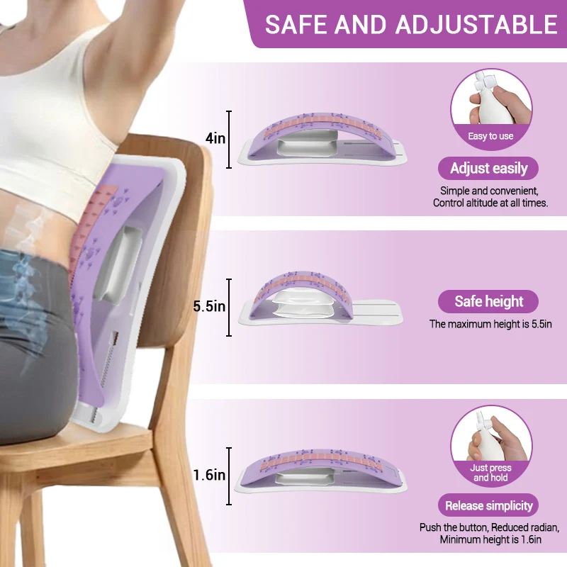 Umay Adjustable Back Relaxation Stretcher