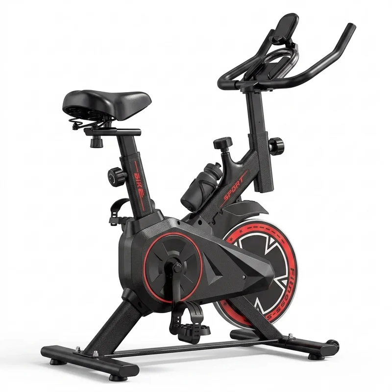 Vélo d'appartement spinning Fitmovéa QK101 – volant 10 kg, friction
