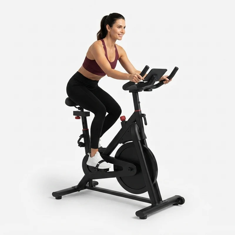 Vélo d'appartement Fitmovéa V32 – magnétique 32 niveaux, écran LCD