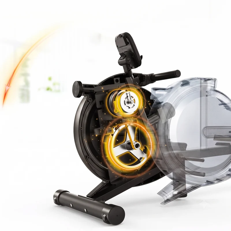 Rameur magnétique Fitmovéa RM5 – 16 niveaux, Bluetooth Kinomap