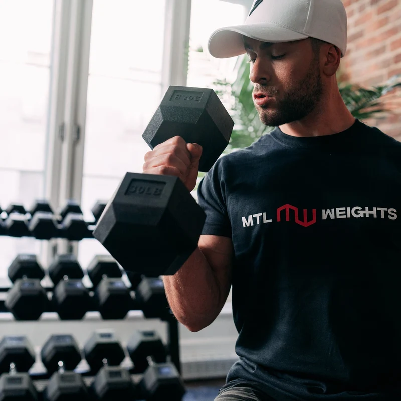 Bundle: Hex Dumbbells & Rack