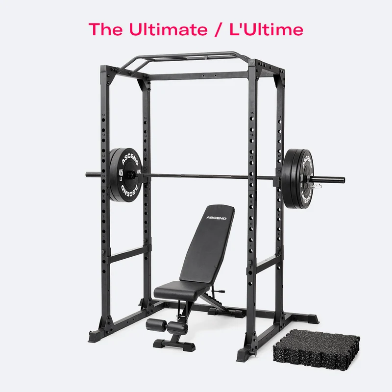 Olympic Training Bundles With Bumper Plates