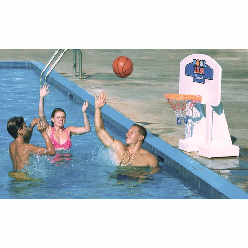 Jeu de basketball et volleyball Pool Jam Combo