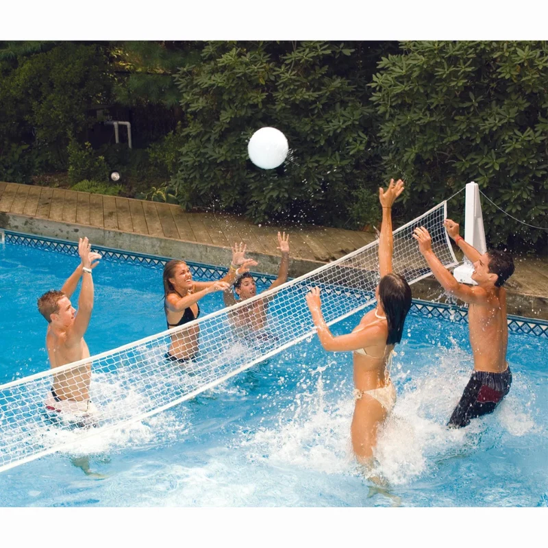 Jeu de basketball et volleyball Pool Jam Combo