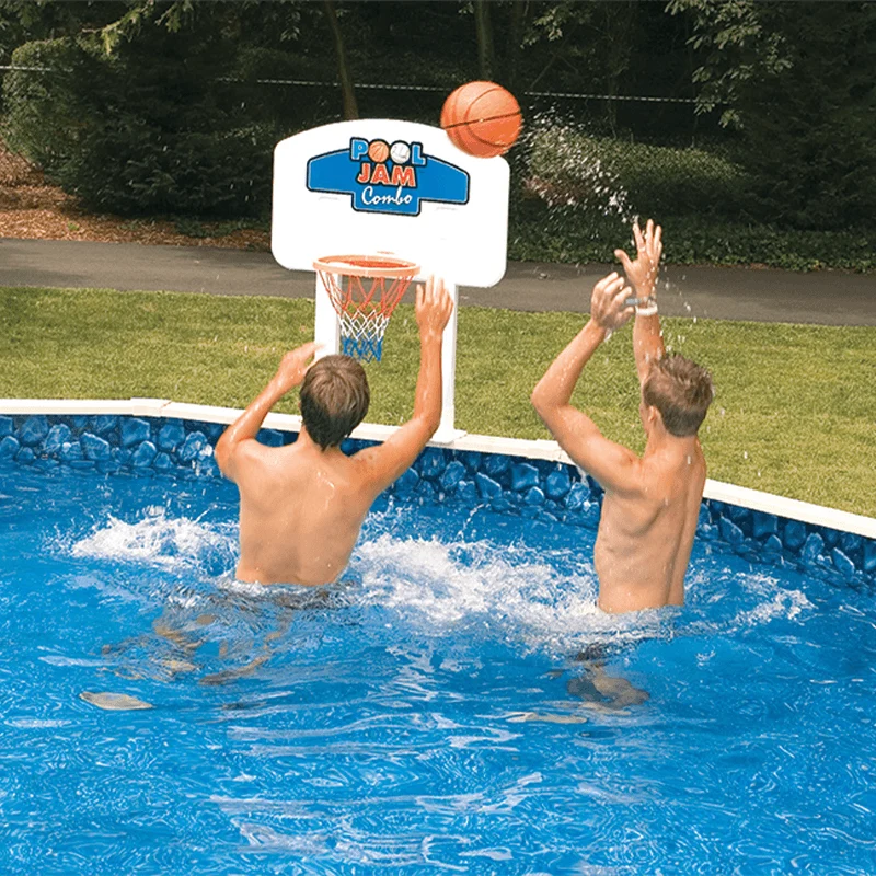 Jeu de basketball et volleyball Pool Jam Combo
