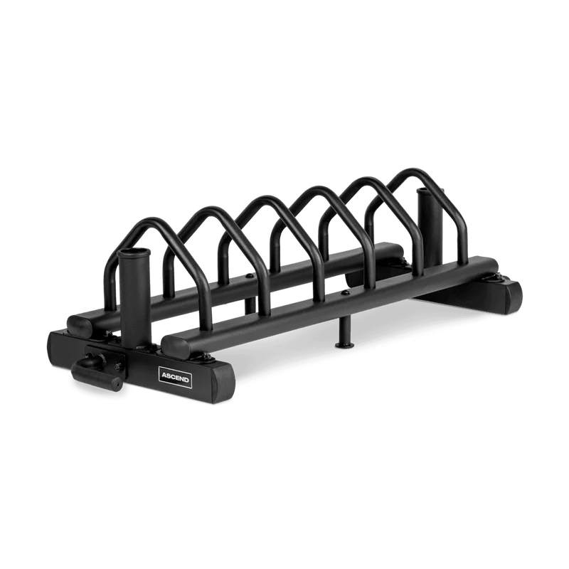 Ascend Bumper Plates and Barbell Rack