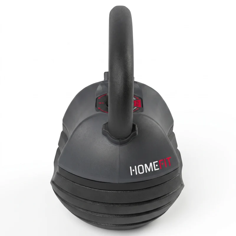 Kettlebell Réglable Homefit HybridMax – 5 Poids en 1 – 13,5 / 18 / 22,5 kg – Réglage Rapide