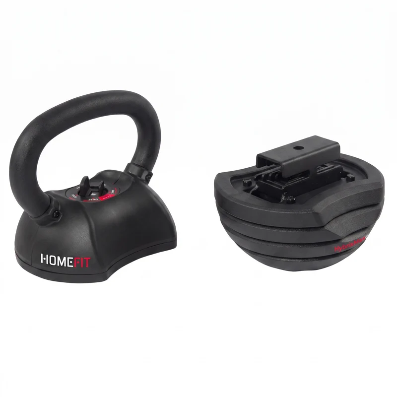 Kettlebell Réglable Homefit HybridMax – 5 Poids en 1 – 13,5 / 18 / 22,5 kg – Réglage Rapide