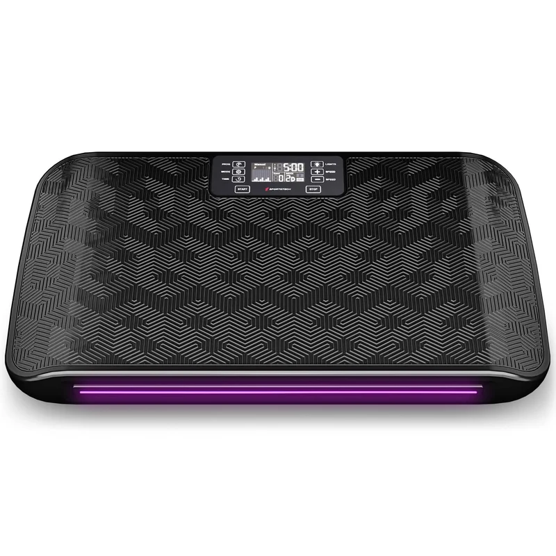 Plateforme vibrante CoreVibe – 99 niveaux – 200 W – Bluetooth – Télécommande