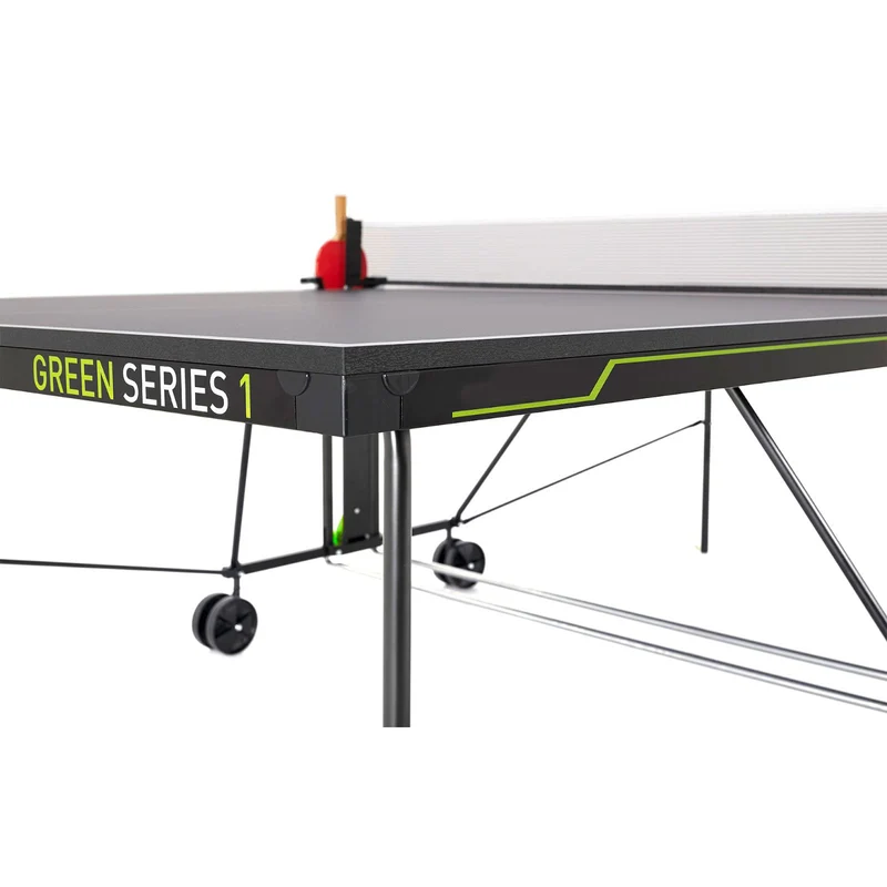 Table de Ping-Pong Homefit Pliable – 274 × 152,5 cm – Plateau 16 mm – Mode Solo – Filet Inclus