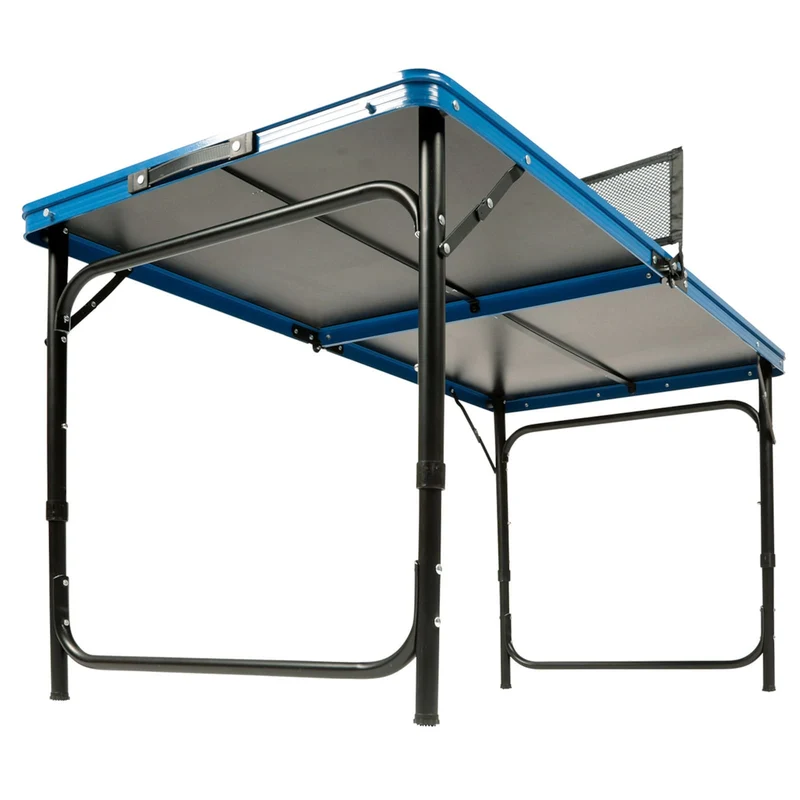 Mini Table de Ping-Pong Homefit Pliable – 120 × 60 cm – Hauteur Réglable – 2 Raquettes & 3 Balles Incluses