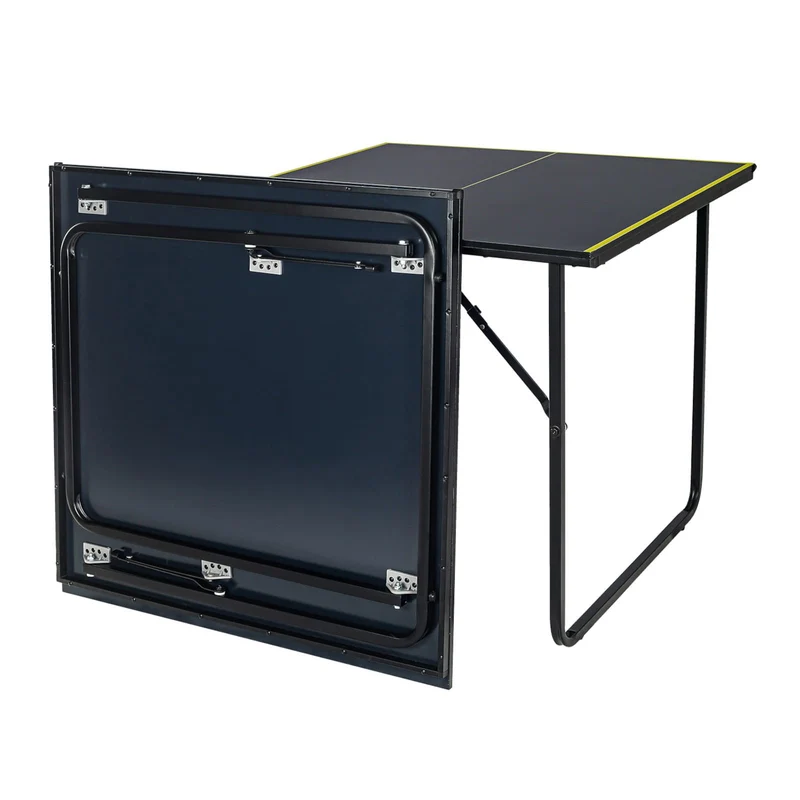 Table de Ping-Pong Homefit Pliable – 164 × 84 cm – Surface Anti-Reflets – 2 Raquettes & 3 Balles Incluses