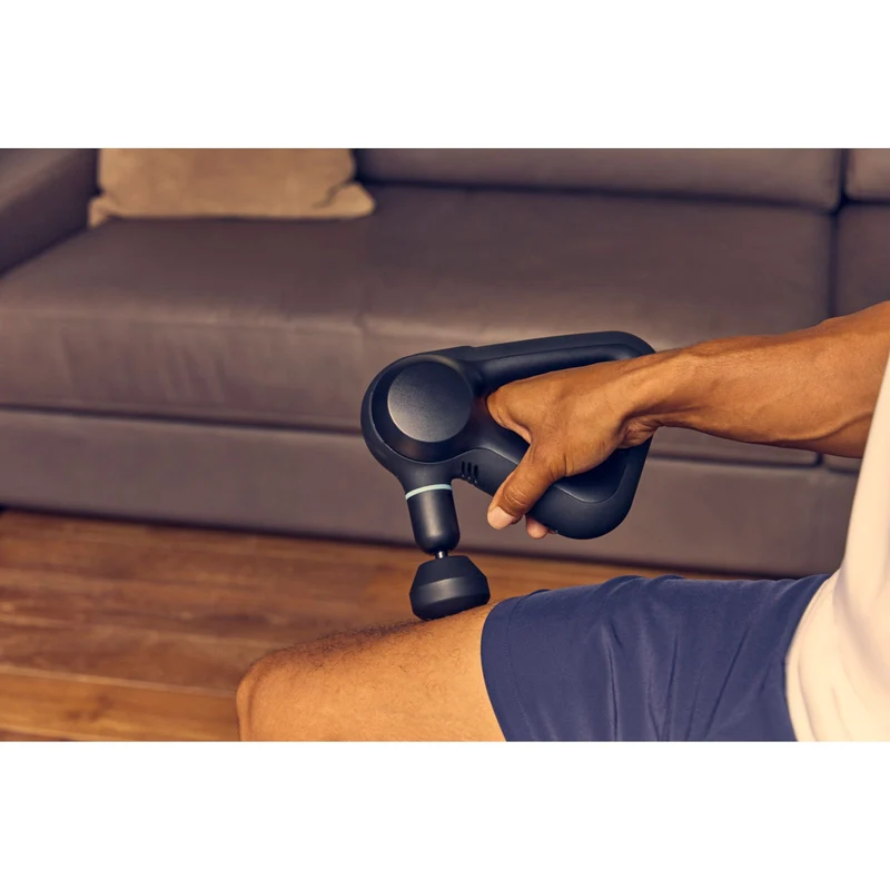 Pistolet de Massage Musculaire Homefit – 5 Vitesses – Amplitude 16 mm – 4 Embouts – Autonomie 120 min
