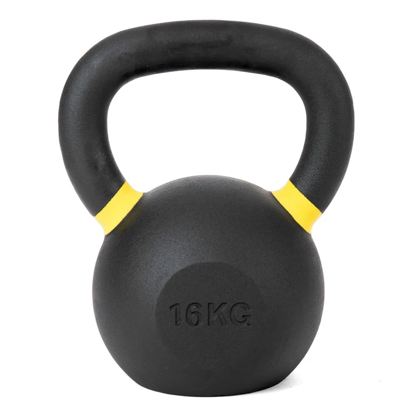 Kettlebell en Fonte Homefit Pro – 4 à 48 kg – Monobloc – Poignée Ergonomique – Base Plate