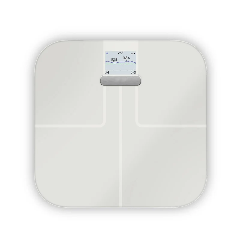 Balance Connectée Homefit WiFi – IMC, Masse Musculaire & Hydratation – 16 Profils – 181 kg
