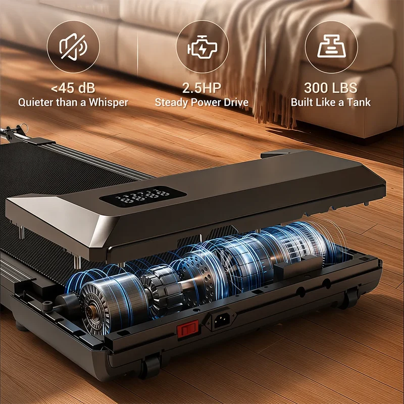 Tapis de marche pliable 2-en-1 Stride 250