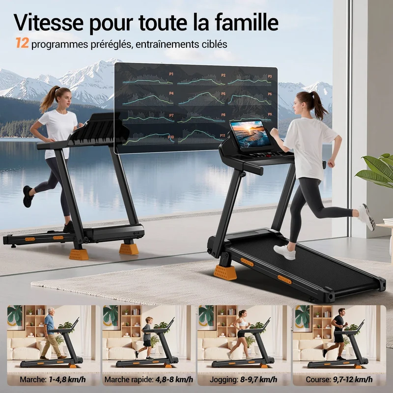 Tapis de course pliable Stride Pro 300