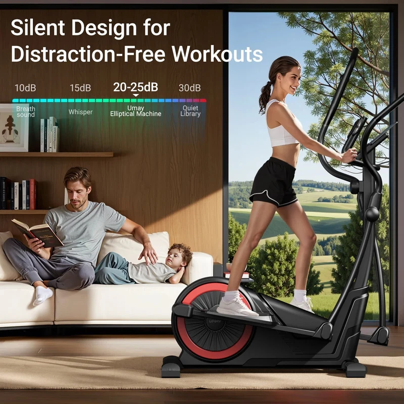 Vélo elliptique magnétique Orbis Home 40