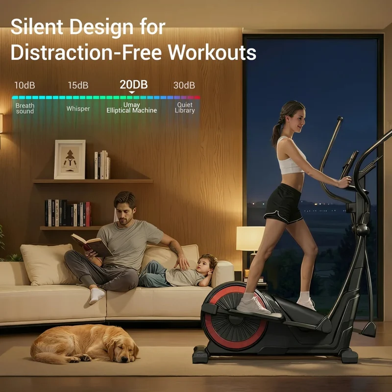 Vélo elliptique magnétique Orbis Home 40