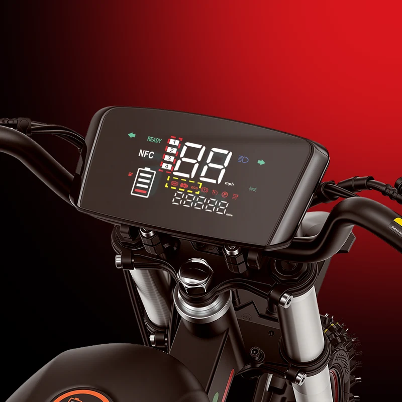 iScooter DX5Max – Moto électrique tout-terrain pour adultes